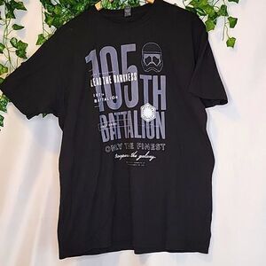 Tultex. Star Wars Tee. 105th Battalion. Size XL